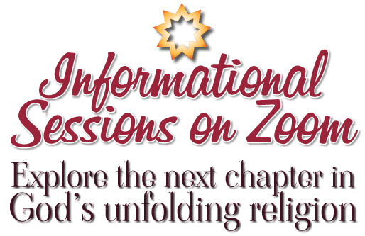 Informational sessions on Zoom