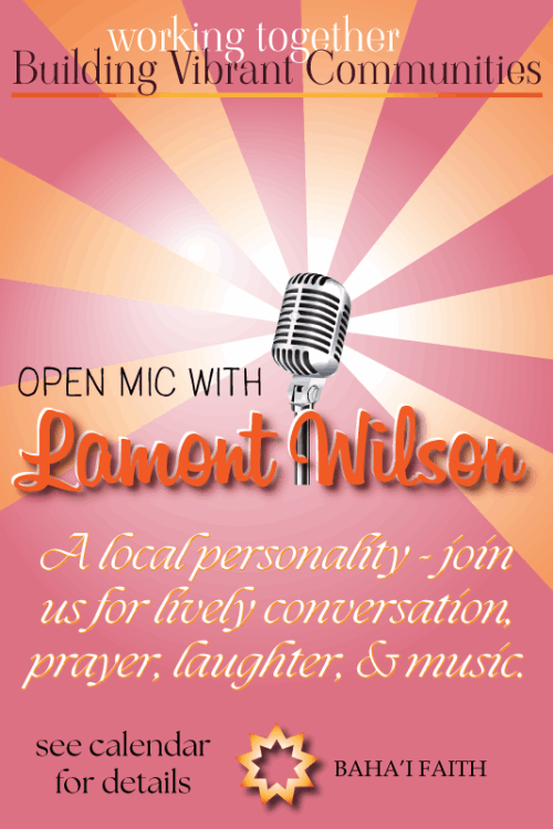 Open Mic with Lamont Wilson